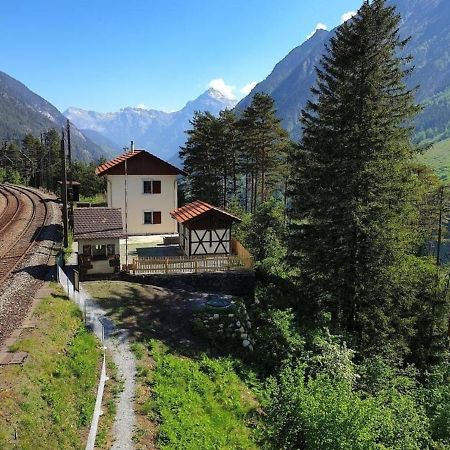 Bahnwaerterhaus Eggwald Villa Wassen Ngoại thất bức ảnh