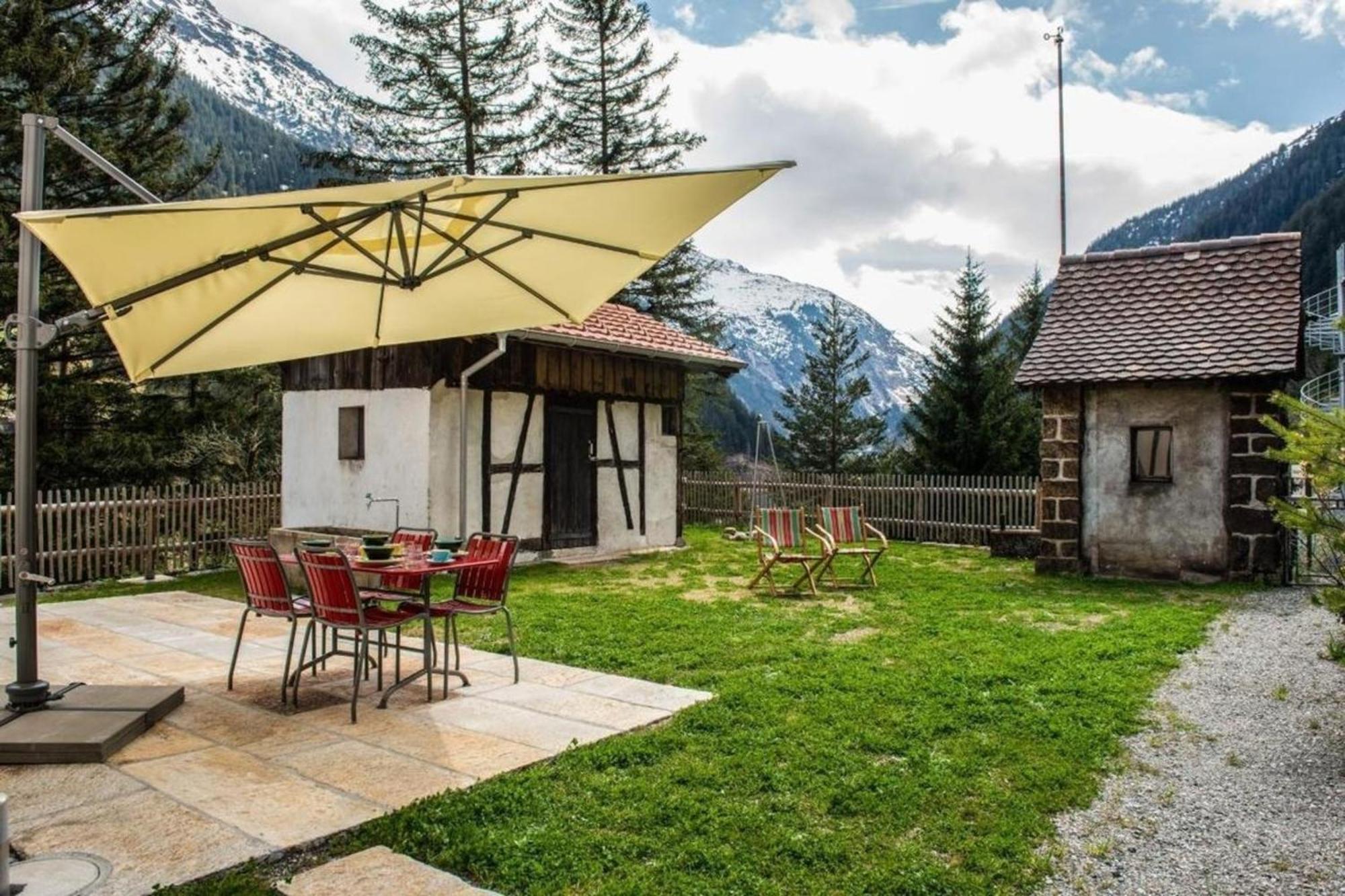 Bahnwaerterhaus Eggwald Villa Wassen Ngoại thất bức ảnh